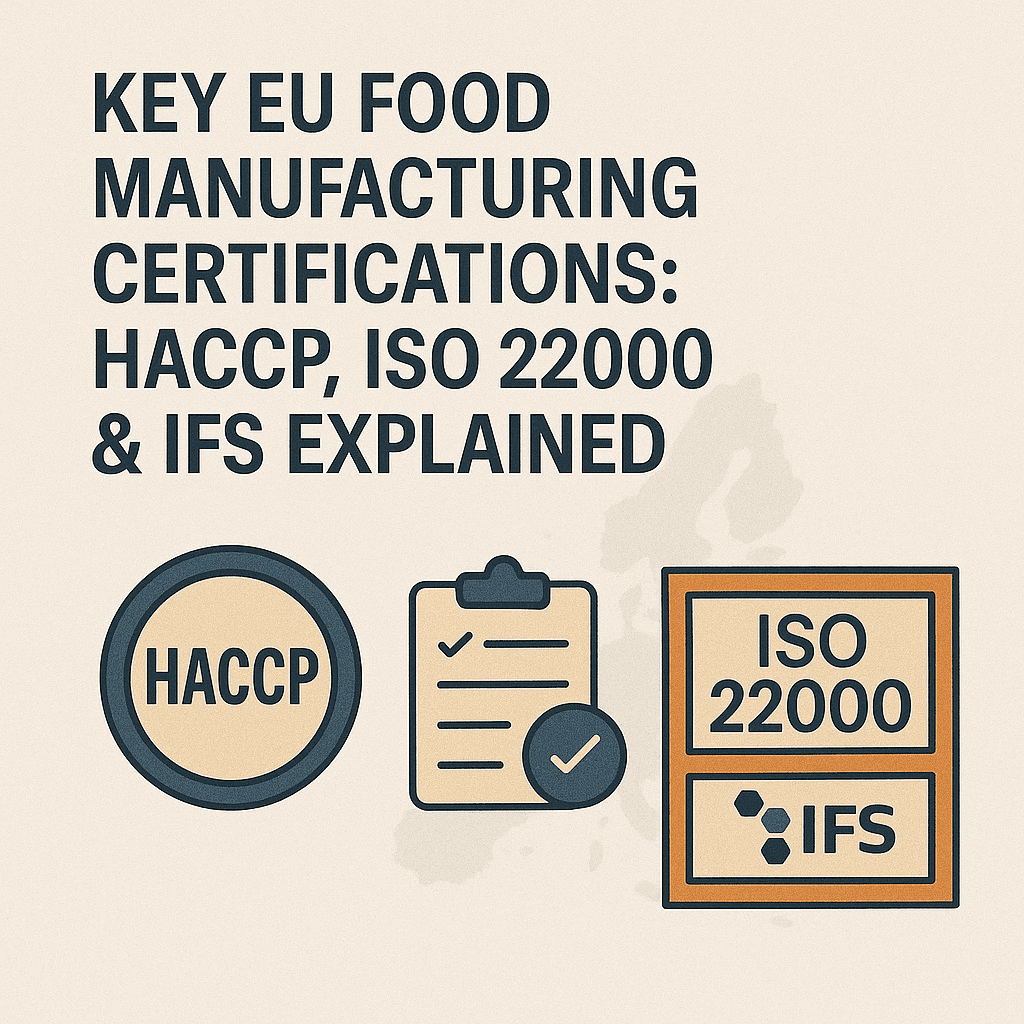 key-eu-food-manufacturing-certifications-haccp-iso-22000-and-ifs-explained